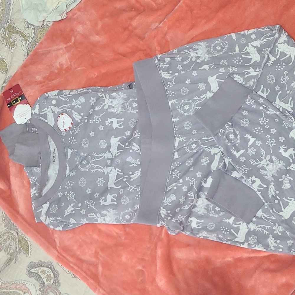 BRAND NEW! 2 Piece Pajama Set. - Picture 1 of 13